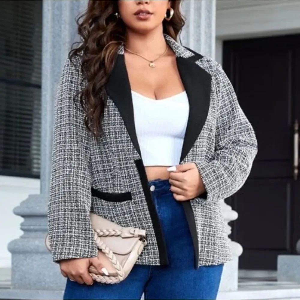 BRAND NEW PEDLETON TWEED WOMEN"S LONG SLEEVE BLAZER JACKET